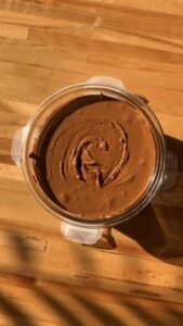 Homemade almond butter