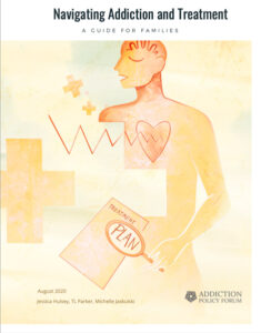 Navigating Addiction and Treatment guide cover
