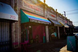 Sober queer café